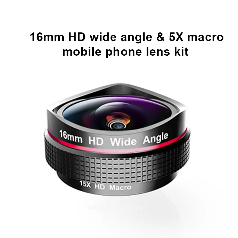 LIGINN amazon best sellers mobile phone camera lenses HD 16 mm wide angle 15x macro lens for smartphone