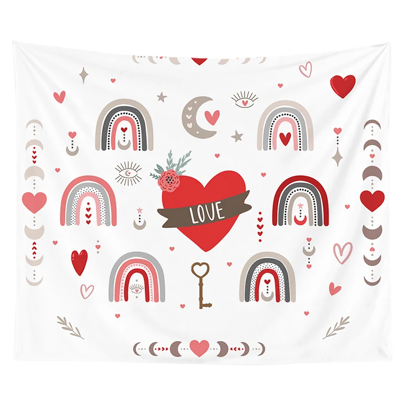 Simple New Ins Anime Tapestry for Bedroom Live Background Decoration Office Living Room Wall Hanging Tapestry