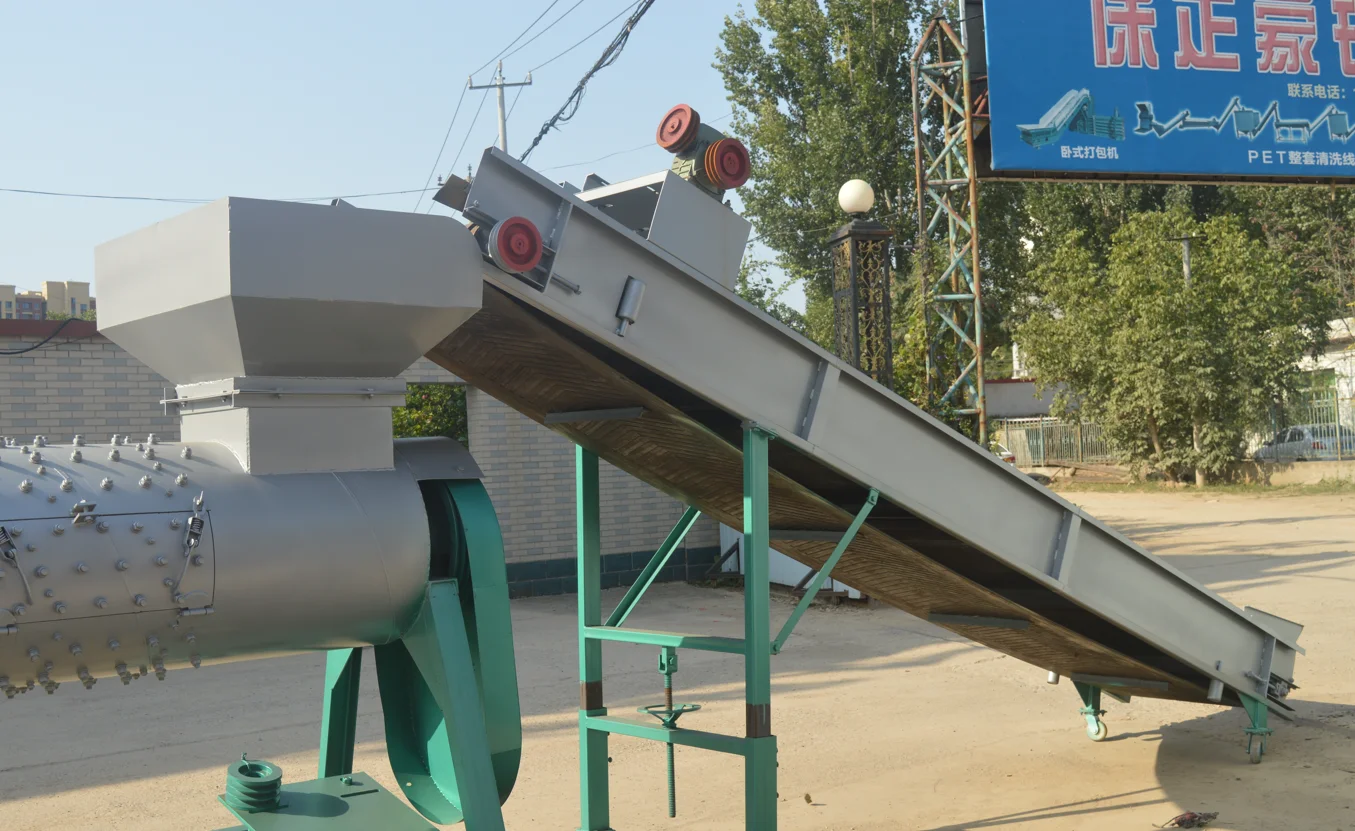 Machine Label Remover Recycling Bottle Label And Cap Remover Machine