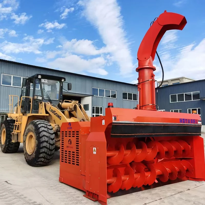 С системой мощности двигателя Высокоэффективная снегоочистительная машина