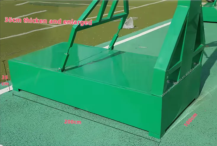Factory direct supply portable folding adjustable basketball hoop durable basketball stand with tempered glass backboard