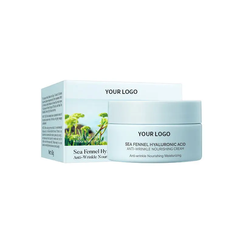 Lightening Bleaching Whitening Improve Fine Lines Anti-Wrinkle Hydrating Sea fennel hyaluronic Acid Face Cream