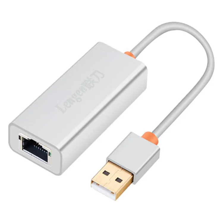 Chinese factories wholesale high quality cheap 2.0  USB to Ethernet Adapter for LAPTOP, Support MacOS, WINDOWS system