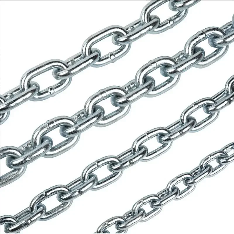 DIN5685 SS304 SS316 Stainless Steel 2mm-13mm Long Link Chain for Sale