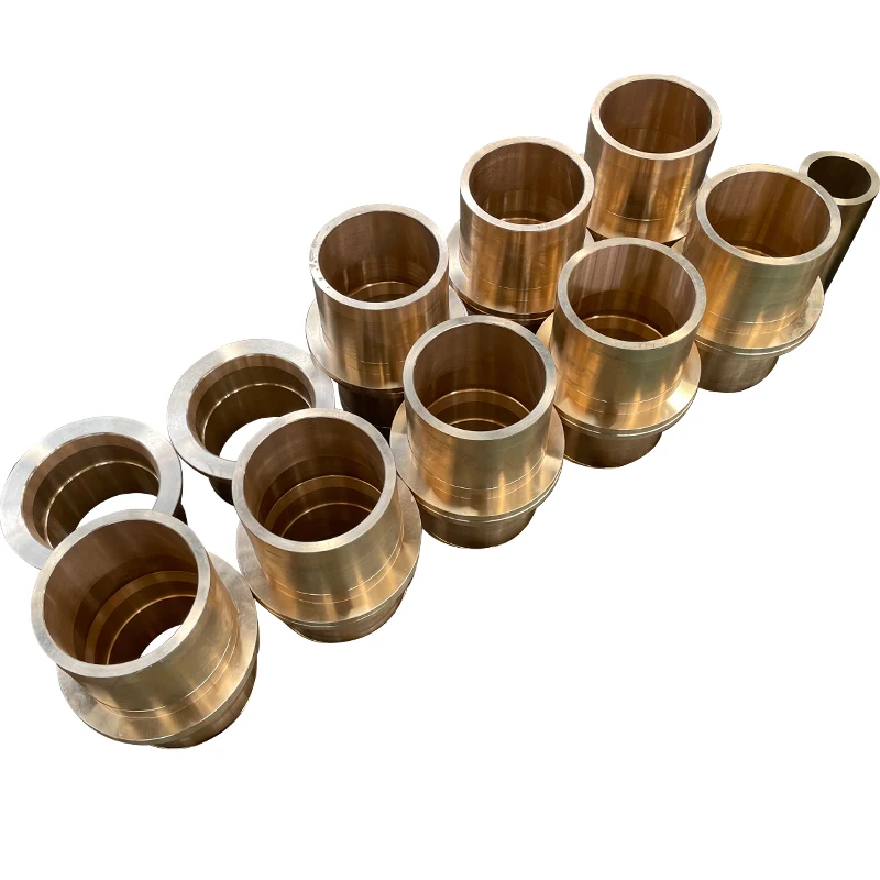 Haishan Brass Cast Graphite Bushing Bearing C86300, Self-lubricating Bearing, Maintenance-free, Customizable