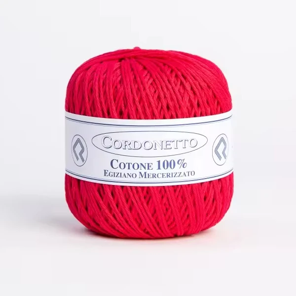 Бренд Campolmi Filati Cordonetto, мерсеризованная 100% хлопчатобумажная пряжа для сумок, рубашки и аксессуары