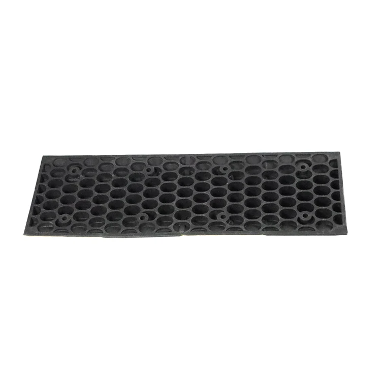Heavy Duty 1000*350*40mm Yellow and Black Rubber Plastic Speed Bump Roadway Traffic Safety Speed Hump for Garage Use