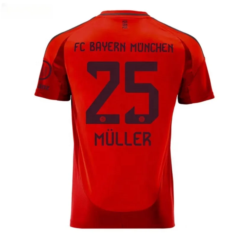 2024 2025 German club jersey Home 9 Kane 25 Muller 42 Mucilla football jersey soccer jersey top