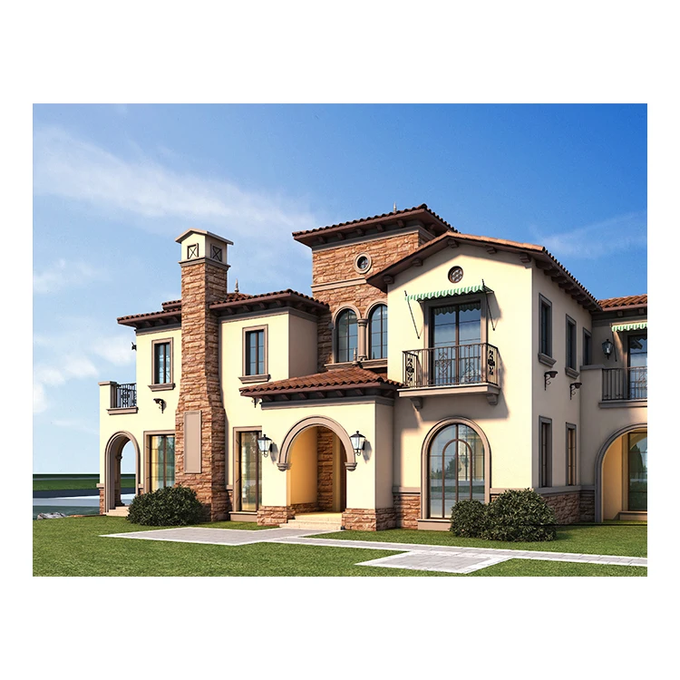 custom 3D Rendering villa Of Apartment Building And Real Estate Architectural Visualisation