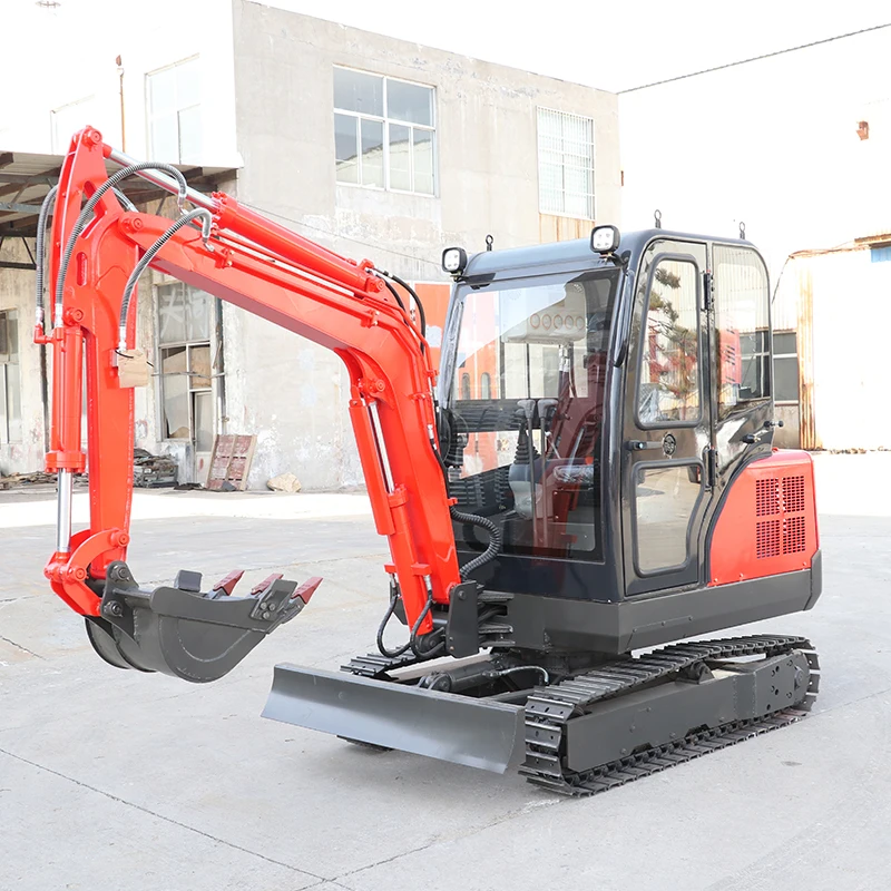 Good Quality Kubota Yanmar Engine Grave Digger Mini Excavator Digger 3 Tonnes Earth-moving Equipment Bulldozer