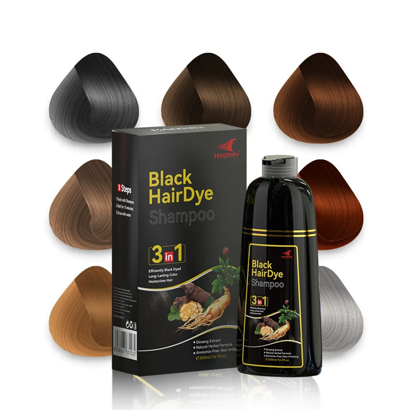 HAOXIN Factory Darkening Shampoo Bar herbal Hair Darkening Shampoo Bar natural Hair Darkening Shampoo