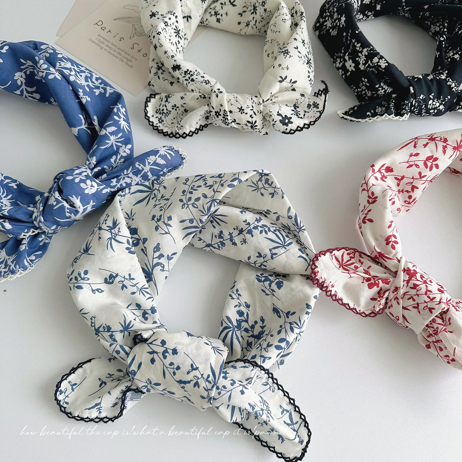 Soft cotton fabric handkerchief 100% cotton design your own handkerchief