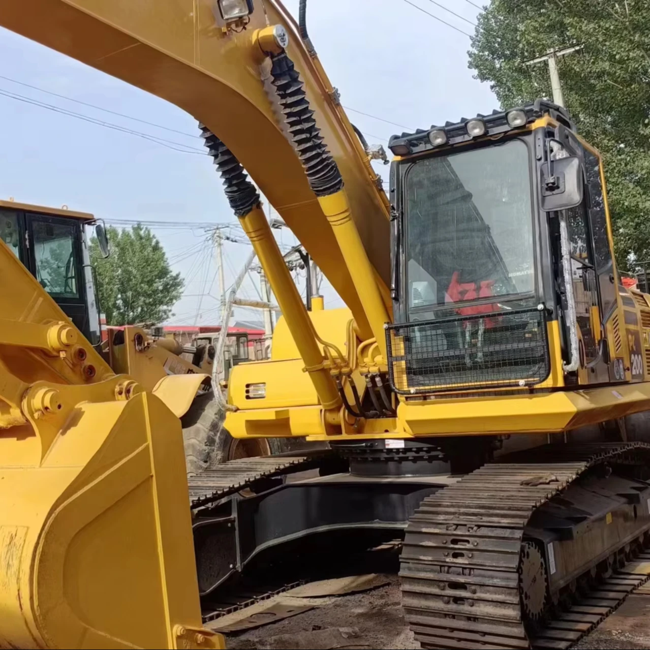 Экскаватор pc200-8 komatsu, оригинальный цветной Подержанный komatsu pc 200-8 б/у komatsu pc200, экскаватор хорошего качества