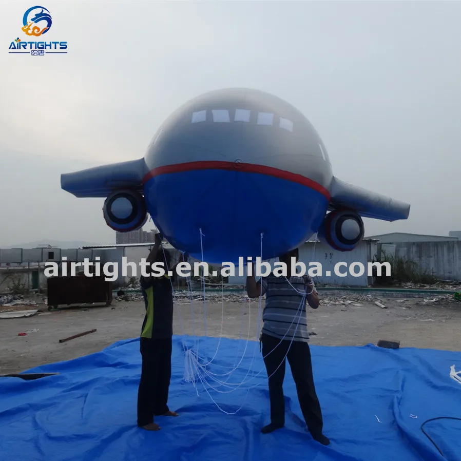 Factory Good Price Helium Air Ship Planes huge inflatable Blimps for advertising