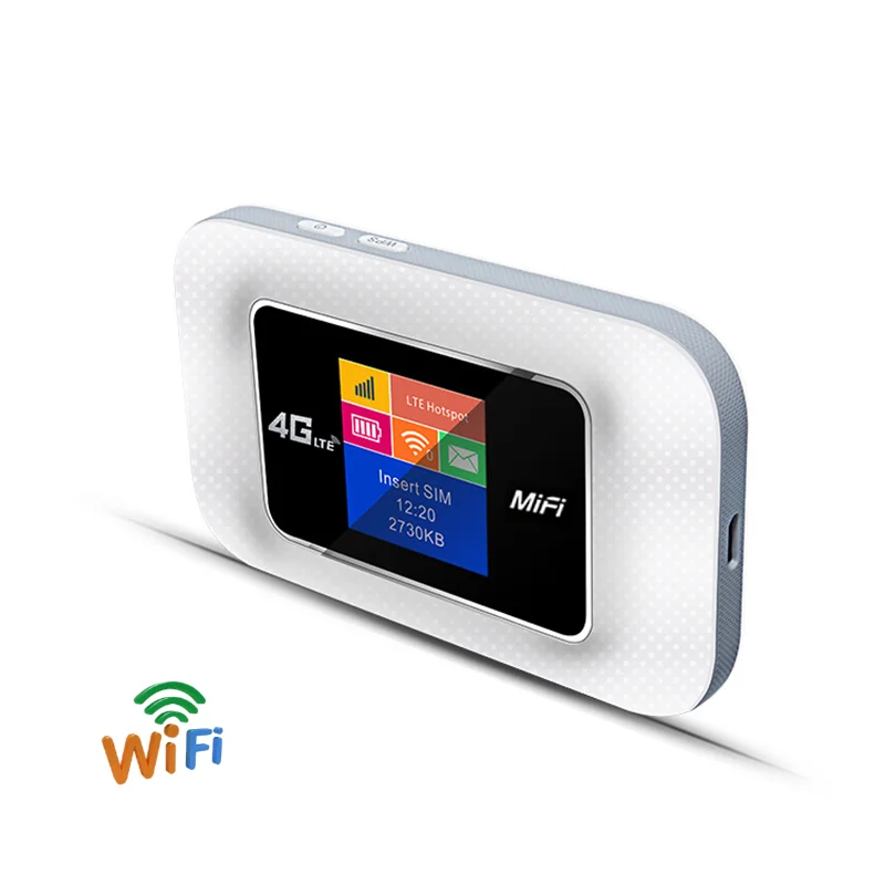  4G точка доступа B1/3/5/7/8/20/38/40/41 CAT4 Карманный Wi-Fi роутер