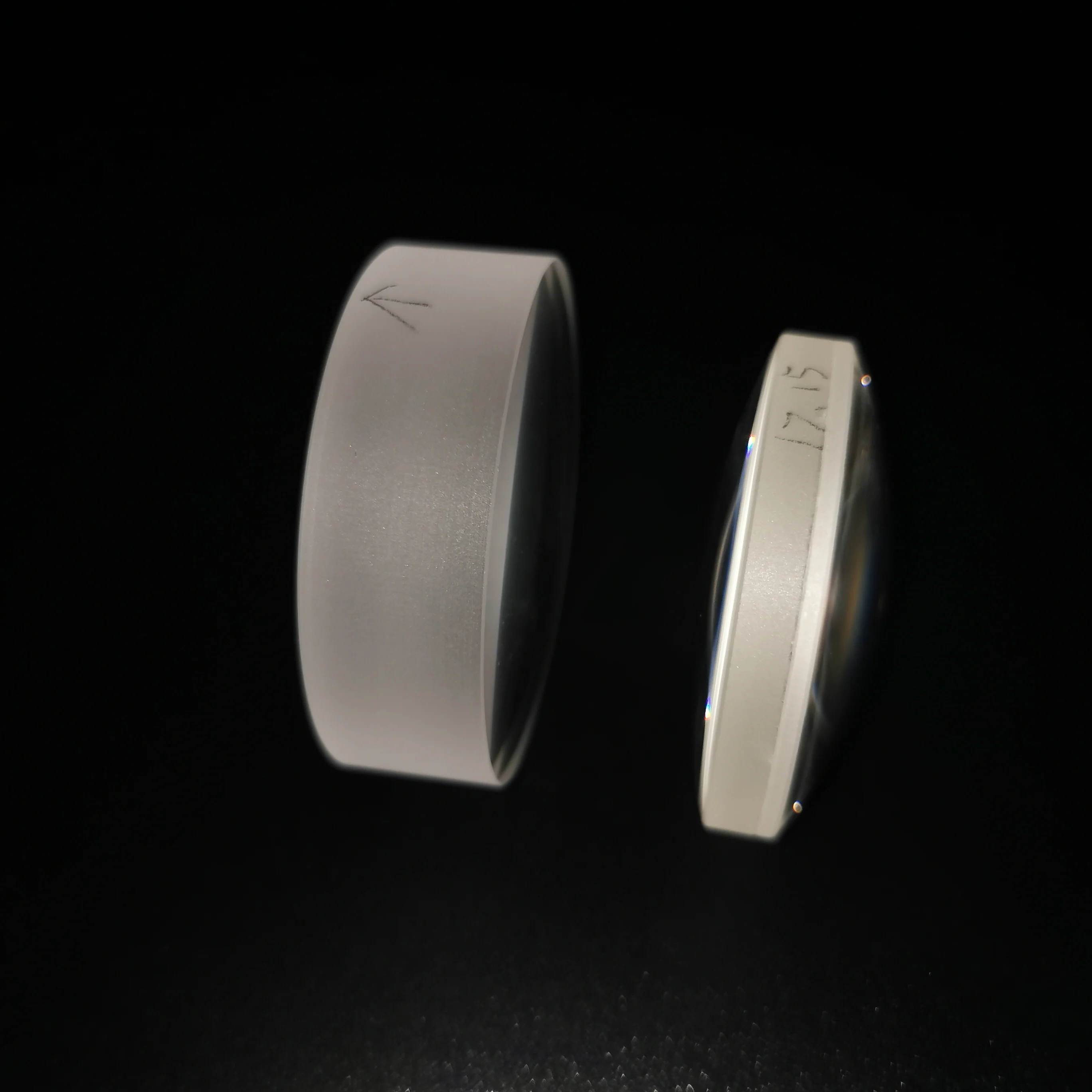 
Optical glass K9 double convex lens diameter 38.1mm lens glass for teaching experiment tool 