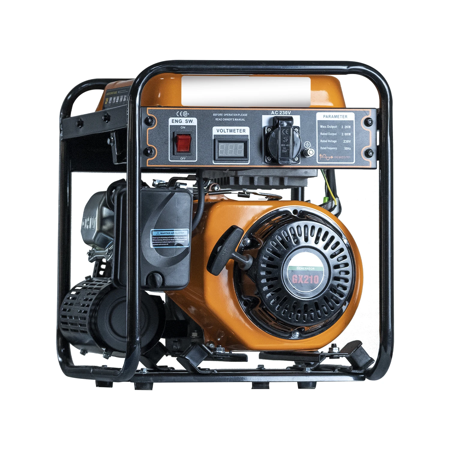 Custom Small Portable Petrol Home 800w 1000W 2000w 3000W 1kw 2kw 2Kva mini Gas Power Gasoline Inverter Generator