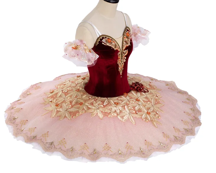 Lake Swan Women Pink Classical Performance Dress Classic Practise Kids Skirt Professional Tutu Adult Ballet Tutu