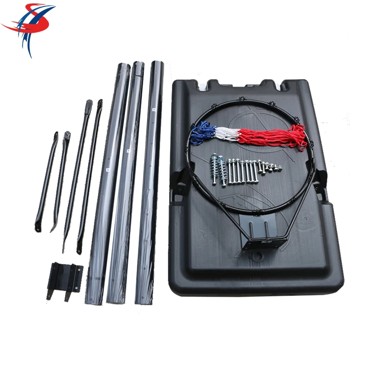 Q003-21a professional adjustable outdoor portable basketball stand, detachable, basketball stand for children and teenagers