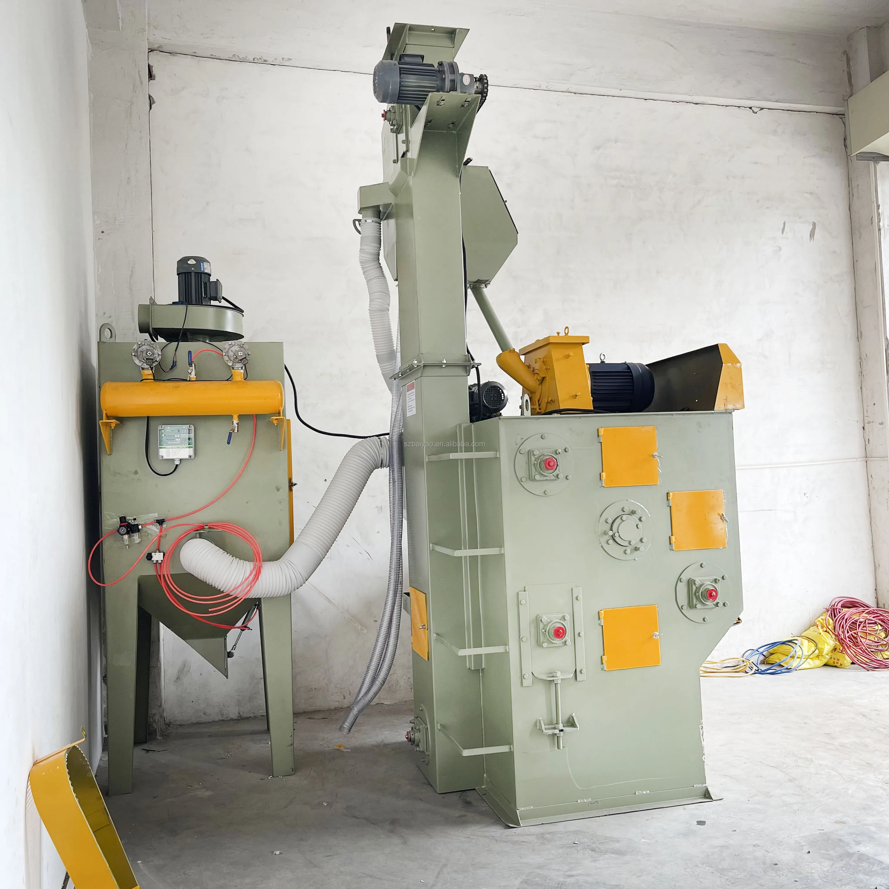 Aluminum, Stainless Steel, Iron, Casting Surface Cleaning Equipment/Shot Blasting Machine
