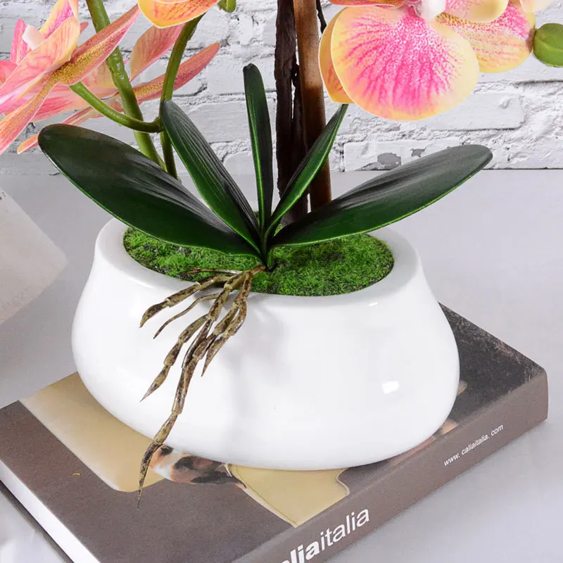 Silk artificial orchid bonsai for sale artificial orchid plants