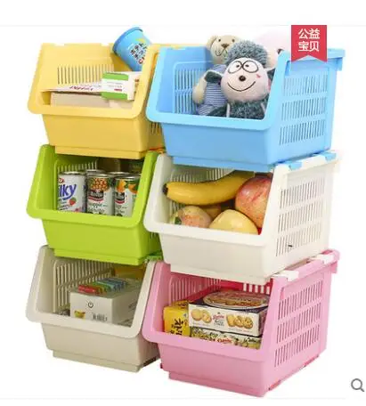 New design rotating square basket multi-functional mobile storage rack vegetable basket rack with wheels