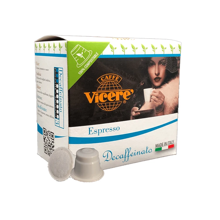 
100% Italy Original Custom Coffee Packaging Capsule Arabica Coffee 