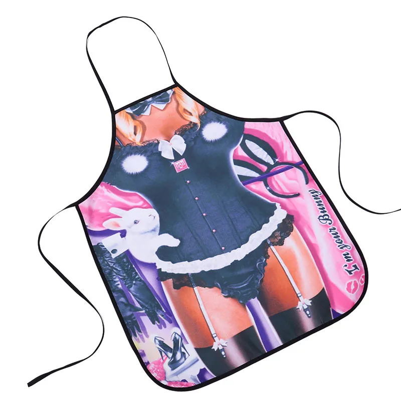 Funny adult aprons series sexy maid outfit apron for cooking BBQ party cosplay