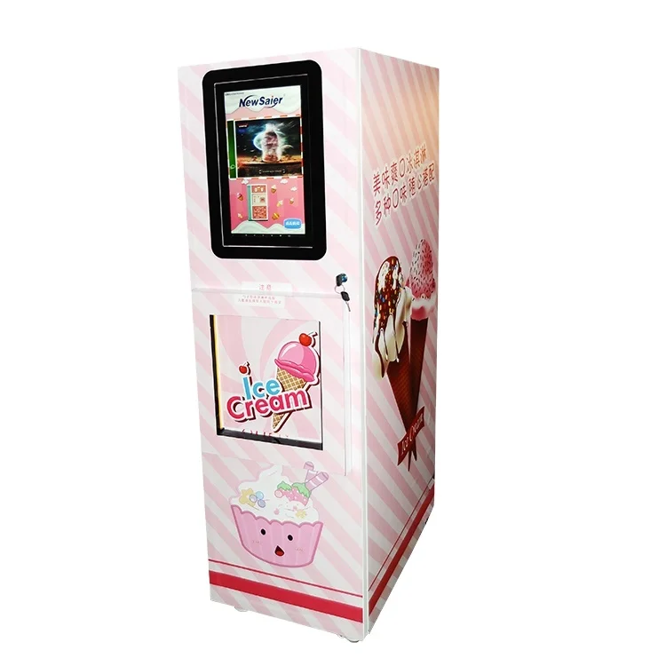 Self service ice cream vending machines  fully automatic
