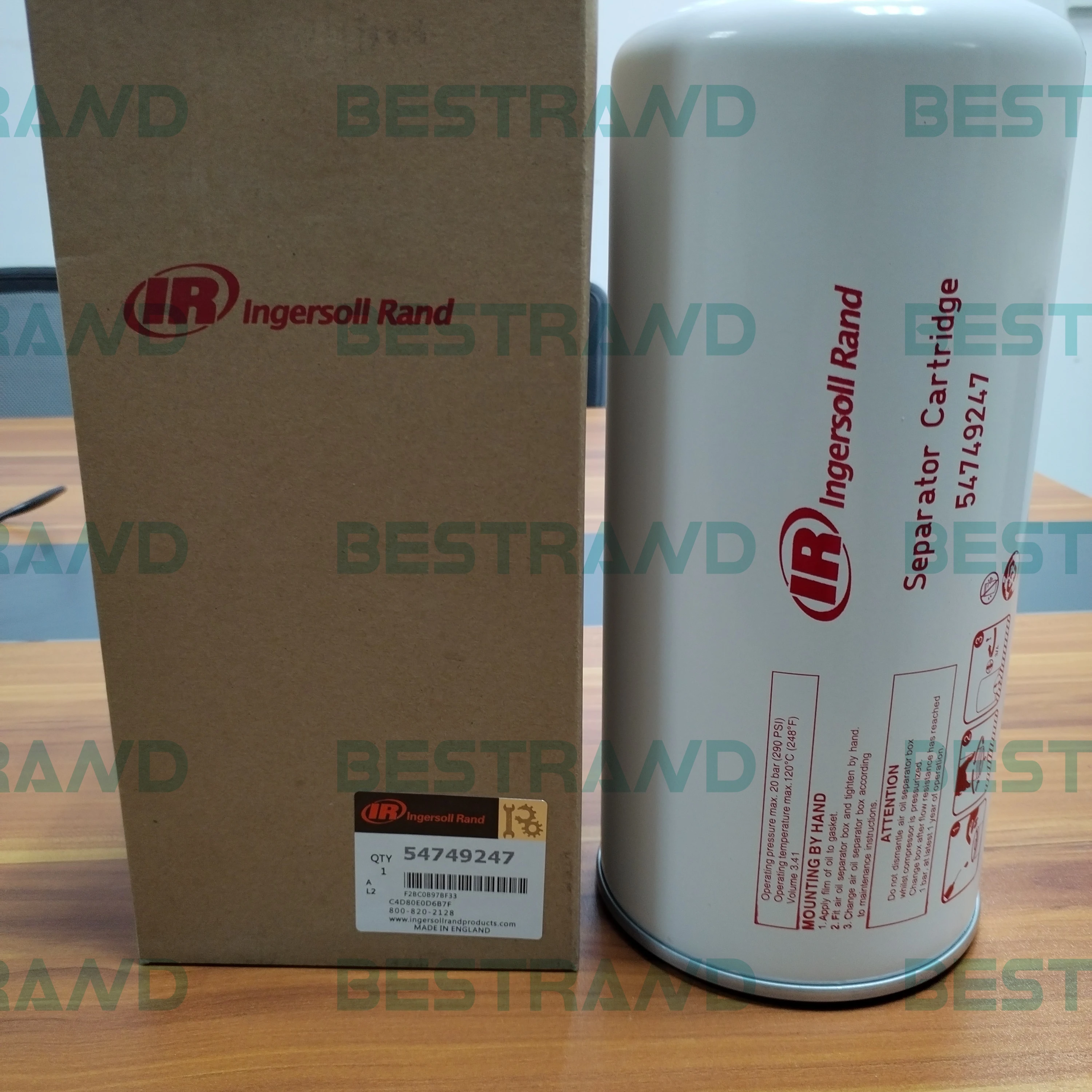 54749247 Oil Filter for Ingersoll Rand Air Compressors Spare Part