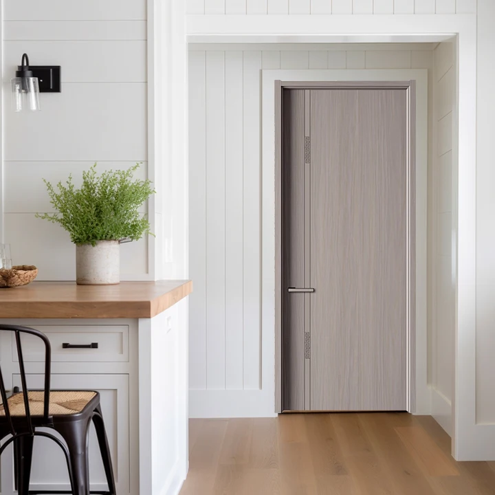 Homely Interior Modern Wood Door Designs Internal Veneer laminated Wood Door Prices for Houses