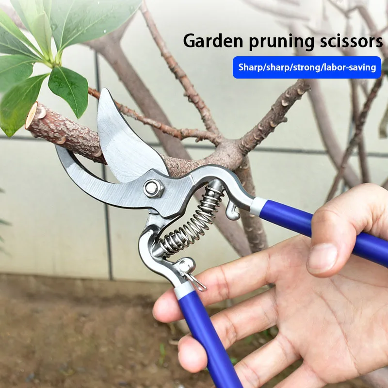 Professional labor-saving gardening scissors Bonsai fruit tree bypass pruning scissors