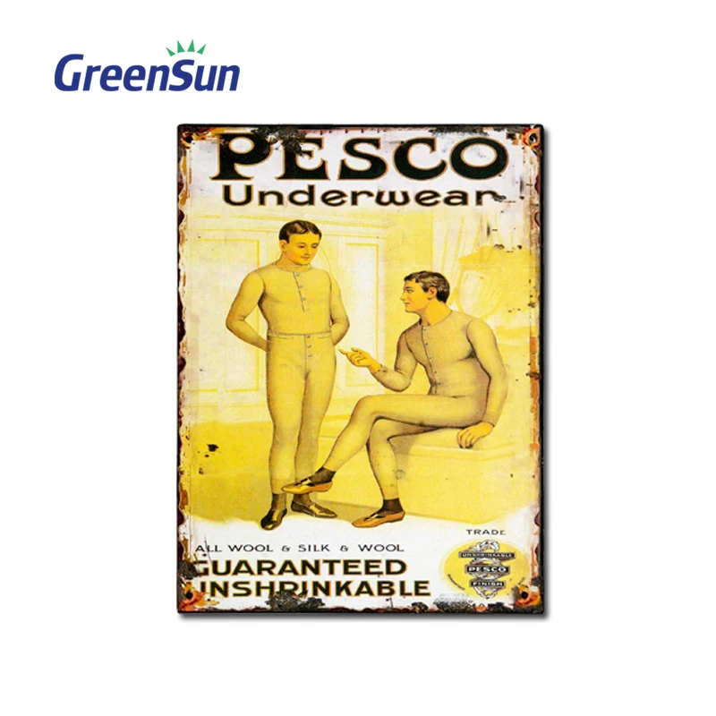 Manufacturer Custom Coffee Beer Muscle Cars Metal Retro Tin Sign Wall Decor