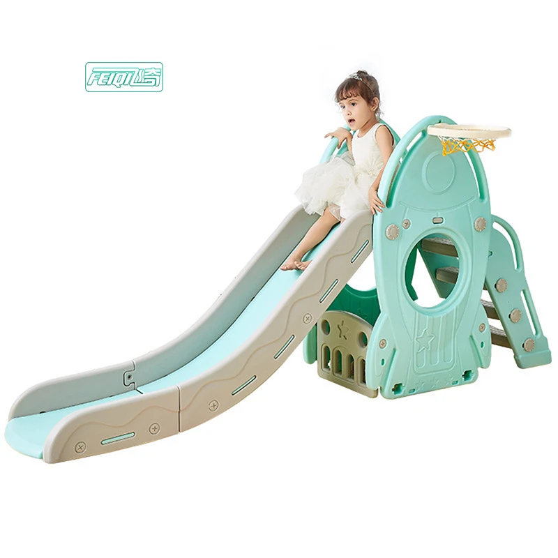 Plastic kids indoor slide plastic swimming pool slide