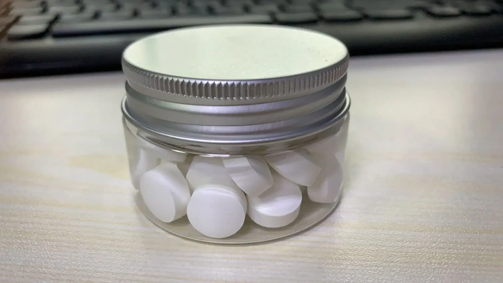 Private Label Mint Flavor Whitening Toothpaste Mouthwash Tablets