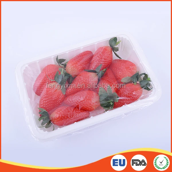 Soft PVC film plastic transparent film roll waterproof food and meat packaging cling film