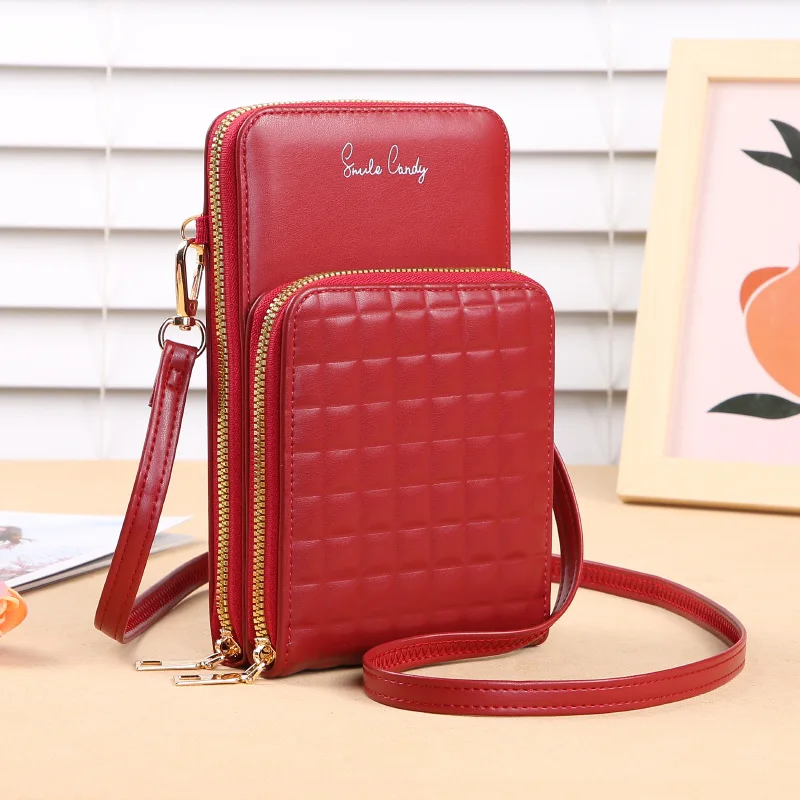 Factory customized foreign trade wholesale female mobile phone bag crossbody bag