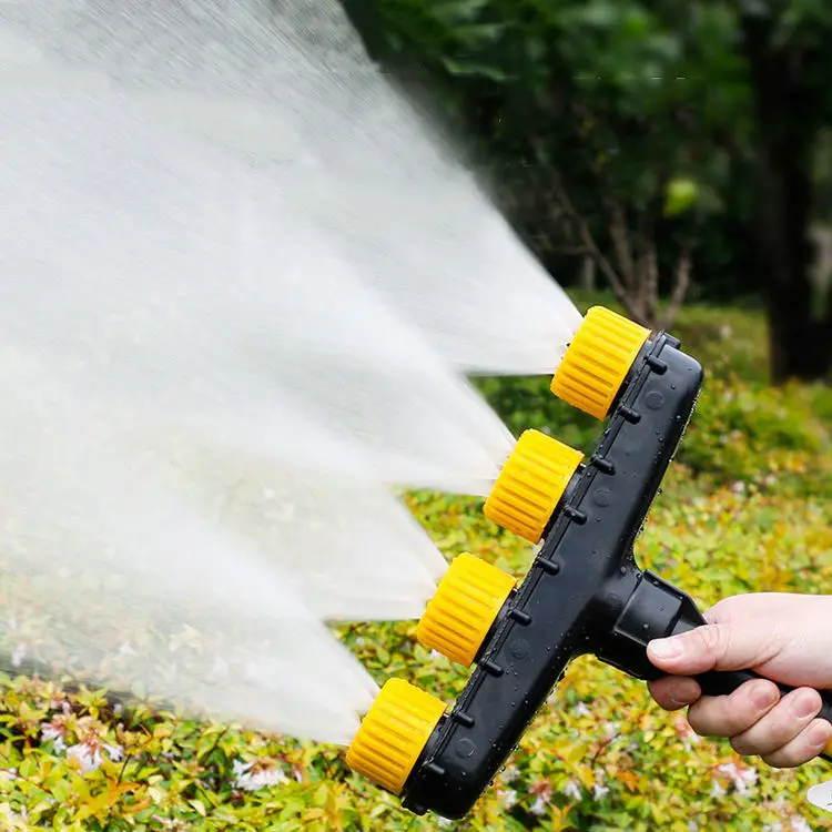 Wholesale ABS Plastic 6-Way Splitter Sprinkler Head Garden Irrigation Atomizer Nozzle for Garden Water Connectors