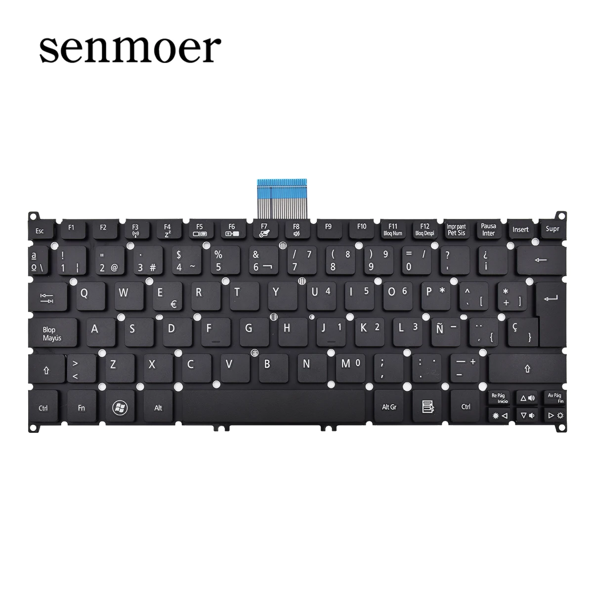 SP Layout Good Quality  Keyboard for Acer Aspire S3-391 S3-951 S3-371 S5-391 V5-121 V5-123 V5-131 V5-171 MS2346 One 756 725