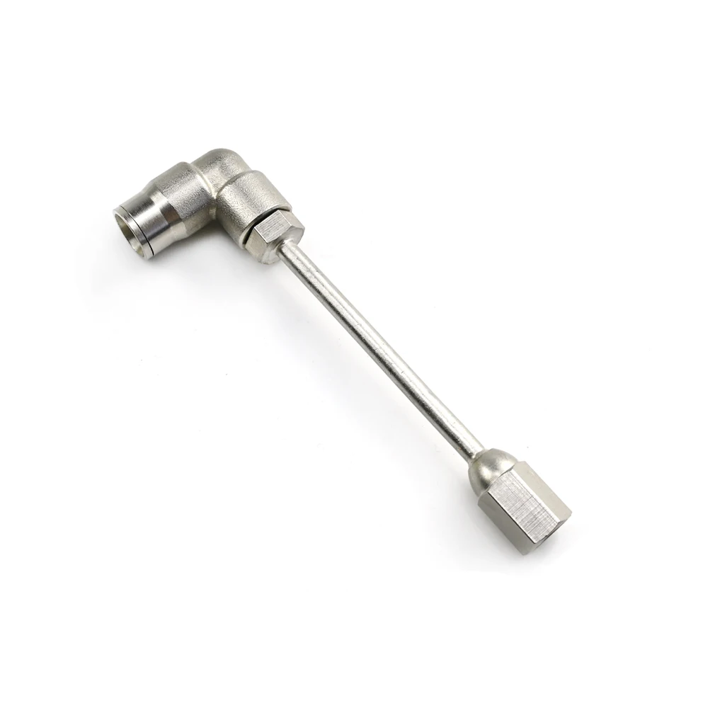 10/15/20cm Brass Extension Rod Fitting For Fog Spray System Misting Nozzle 1/8  Inch Nebulizer Head Extended Connector