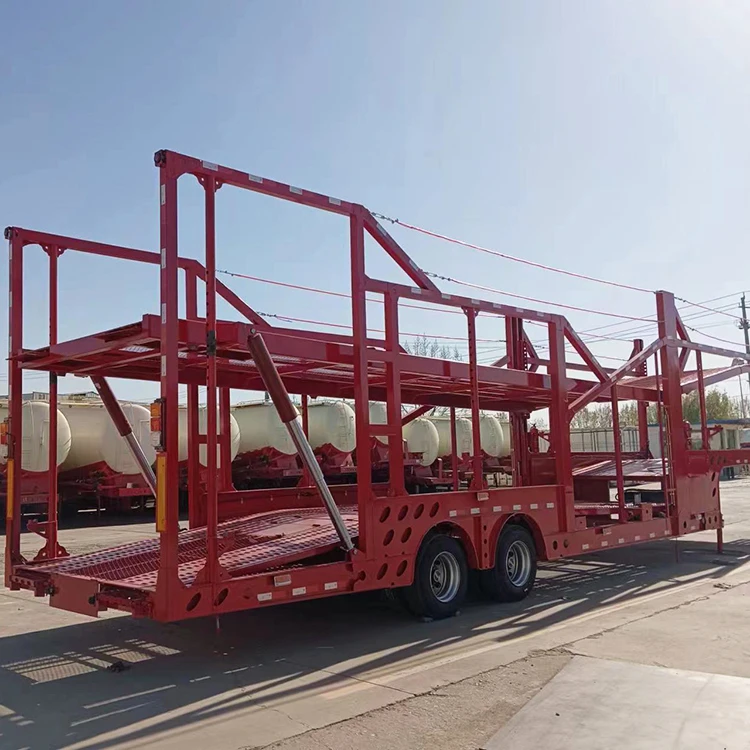 New Arrival Load 8/10 Cars Carrying Vehicle Car Transporter Trailer Car Carrier Semi Trailer For Sale