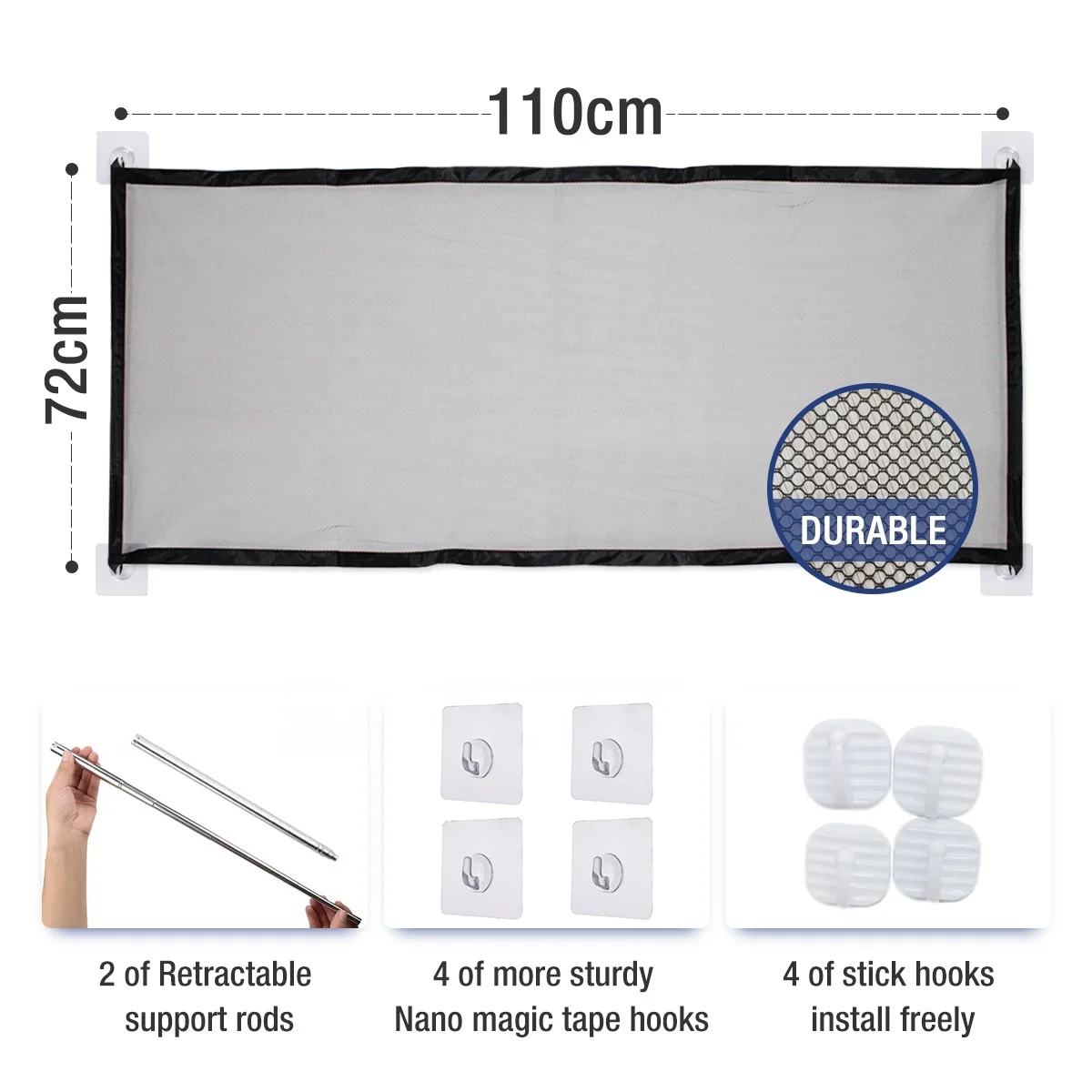 Wholesale Magic Pet Safety Gate Enclosure Portable Folding Pet Isolation Net Safety Guard for Pets Dog Cat