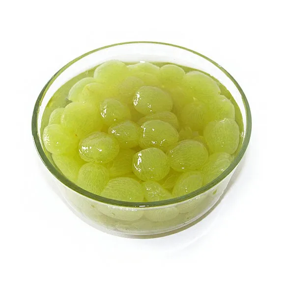 canned peeled grape whole fruit syrup pulp