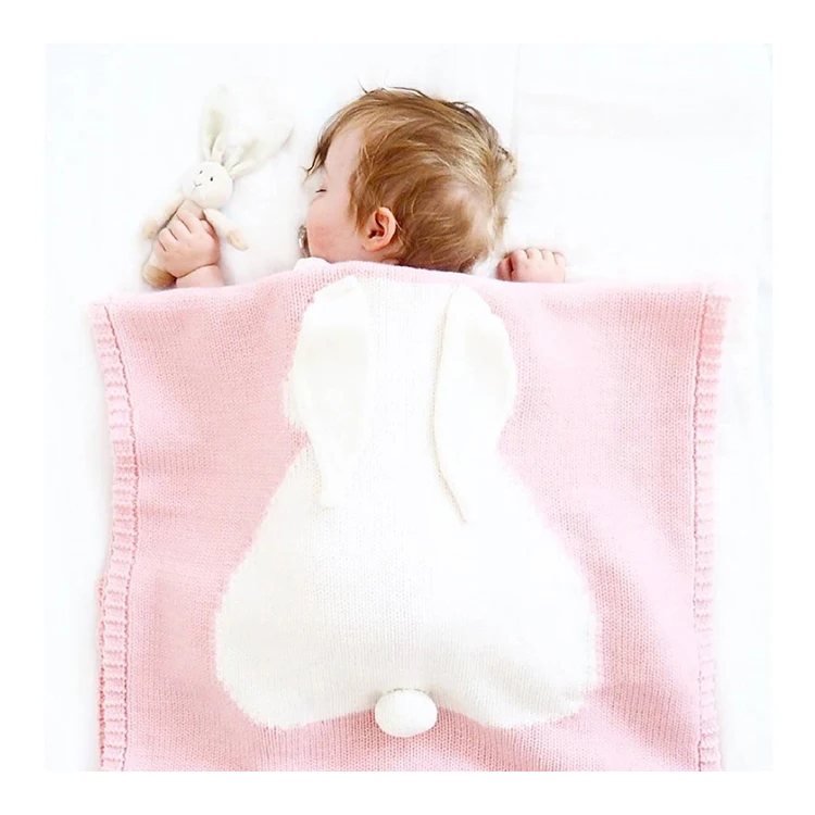 Factory Direct Supply New Sublimation Blankets Wholesale Trade Knitted Baby Blanket