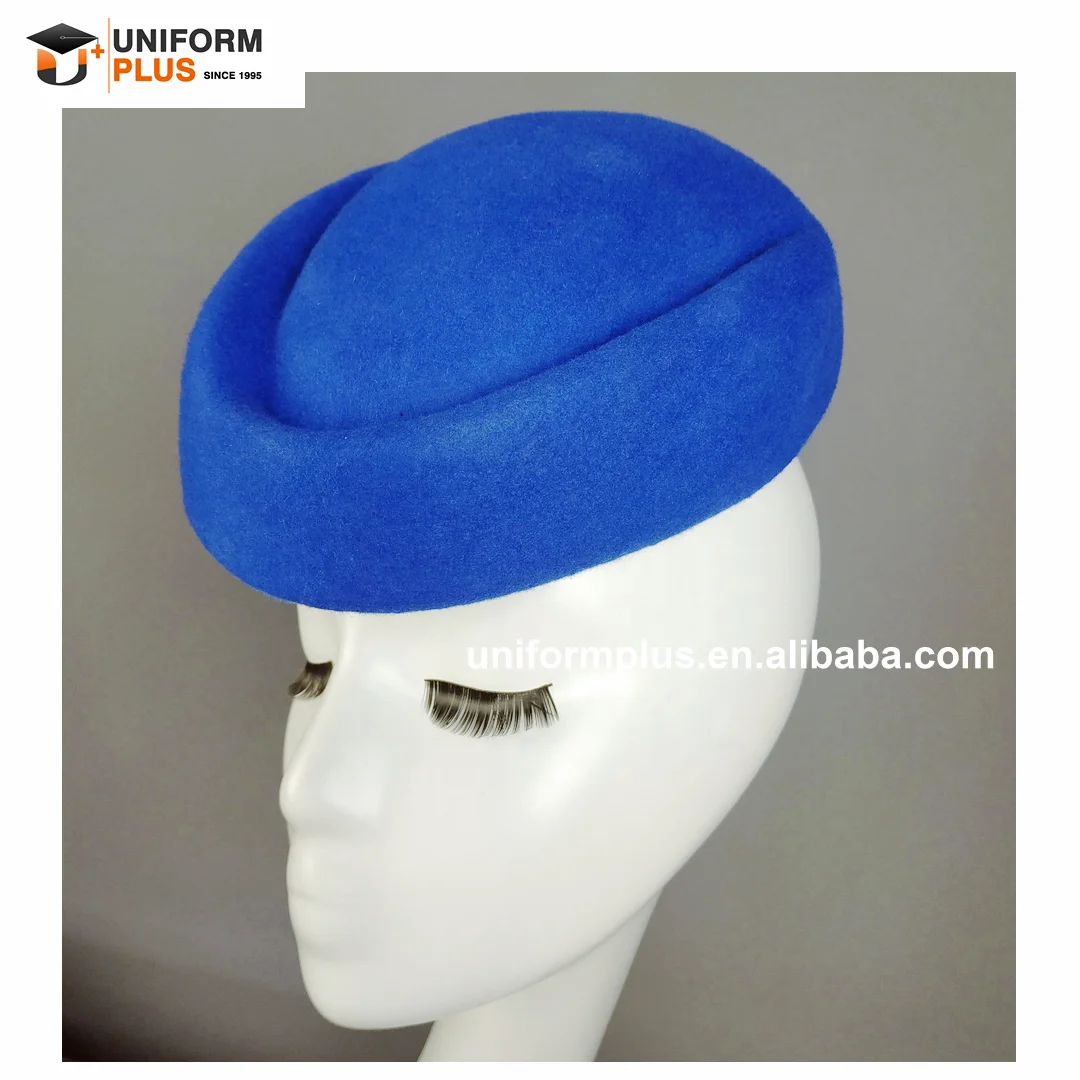 Шапка стюардессы с шарфом