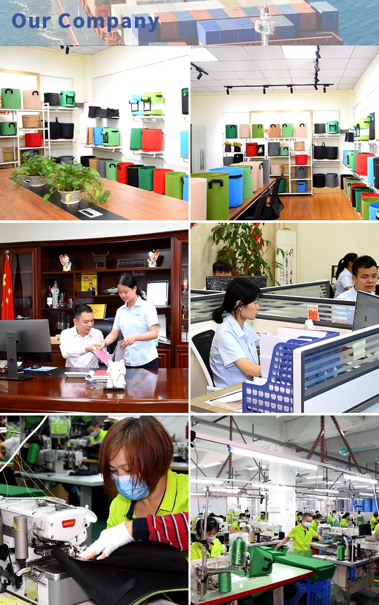 1-400 Gallon Nonwoven Fabric Wholesale Grow Bags 1 2 3 5 7 10 Gallon Grow Bag Sale