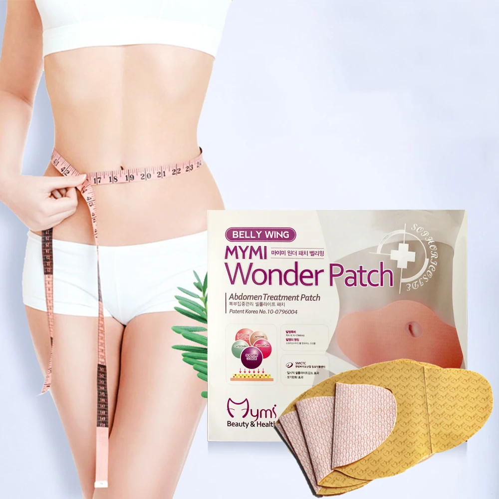 Korea Hot Sale  Belly Wonder Patch Slimming Patch Fat Burning Big Belly Slim Patches