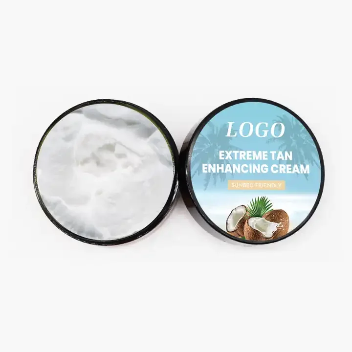 Private Label Sunbed Tanning Supplements Intensive Tanning Accelerator Cream Solarium Extreme Herbal Tanning Gel Product
