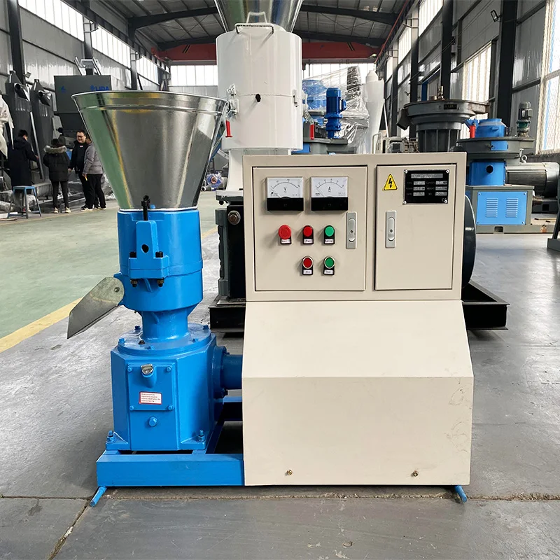 MACREAT granulated wood feed pellet mill machine maker pellet feed animal machine granular for animal feed