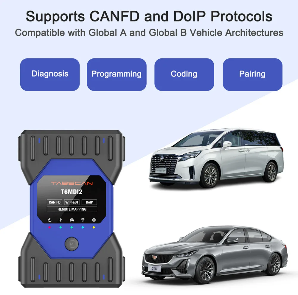 OEM Software Programming Tool T6MDI2 For GM Series DoIP CANFD Full Function Supports Coding Car Diagnostic Tool
